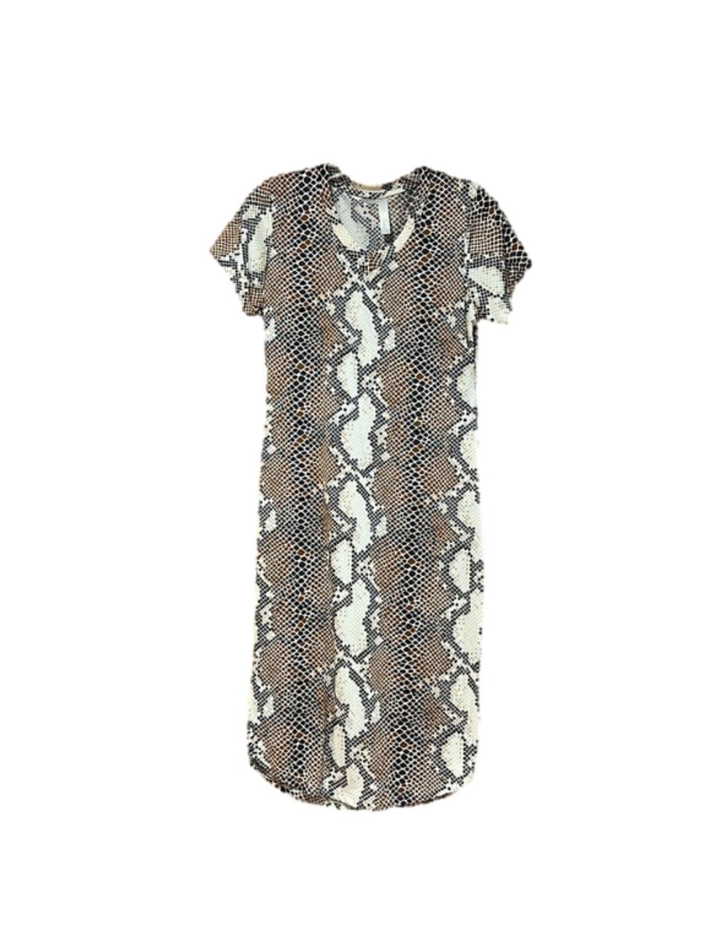 Love Nation Snake Print Dress Medium